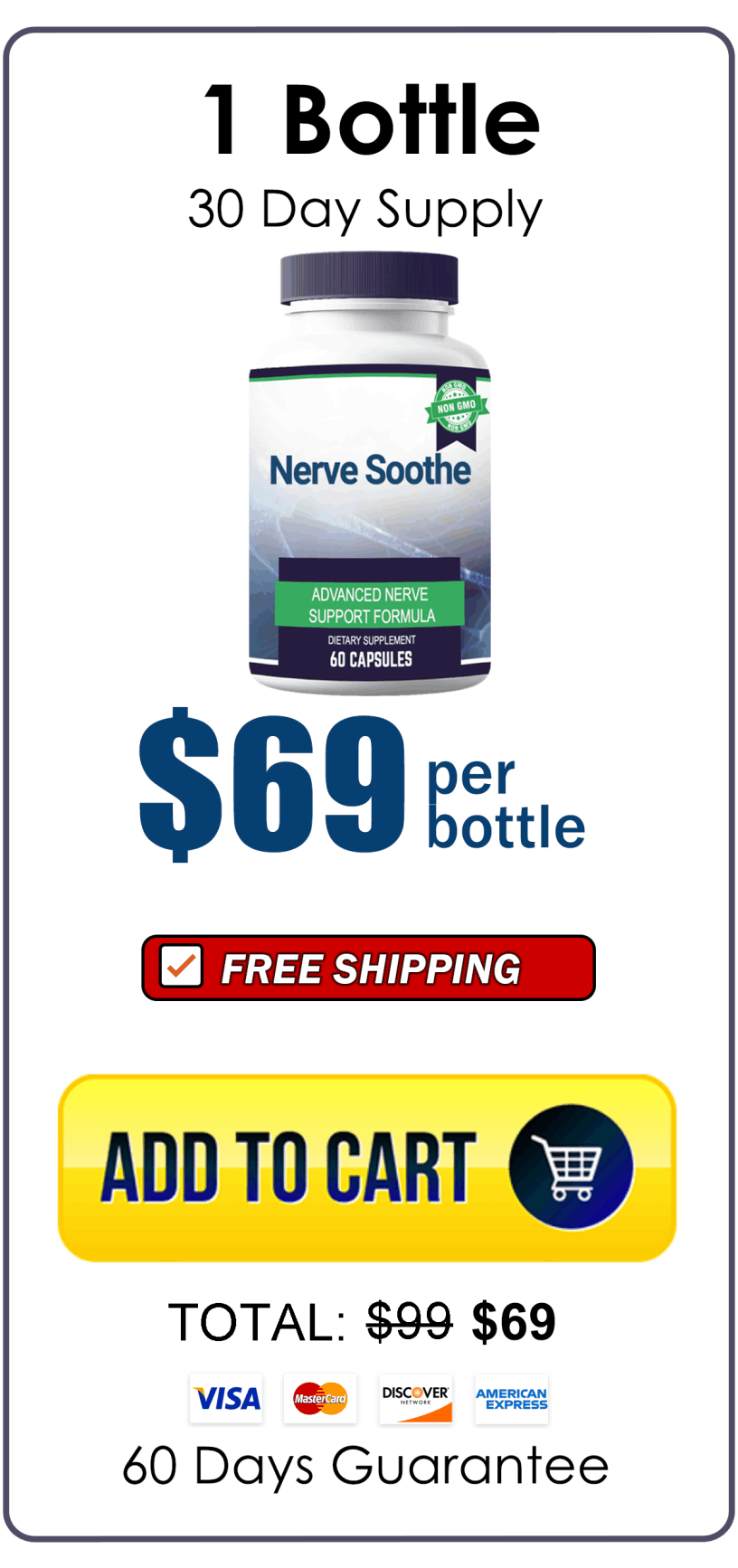 Order Nerve Soothe 1 Bottle